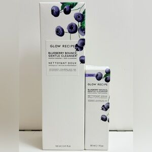 Glow Recipe Blueberry Bounce Gentle Cleanser - Full size + Mini size - New!